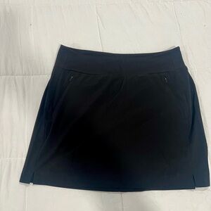 Athleta Black tennis skort